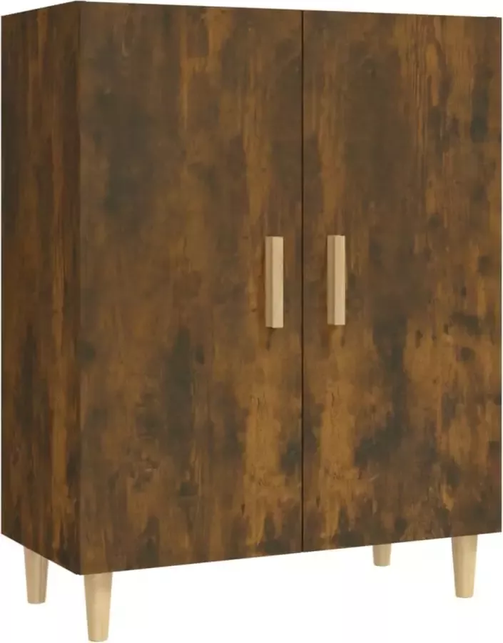 Maison Exclusive Dressoir 70x34x90 cm bewerkt hout gerookt eikenkleurig - Foto 2