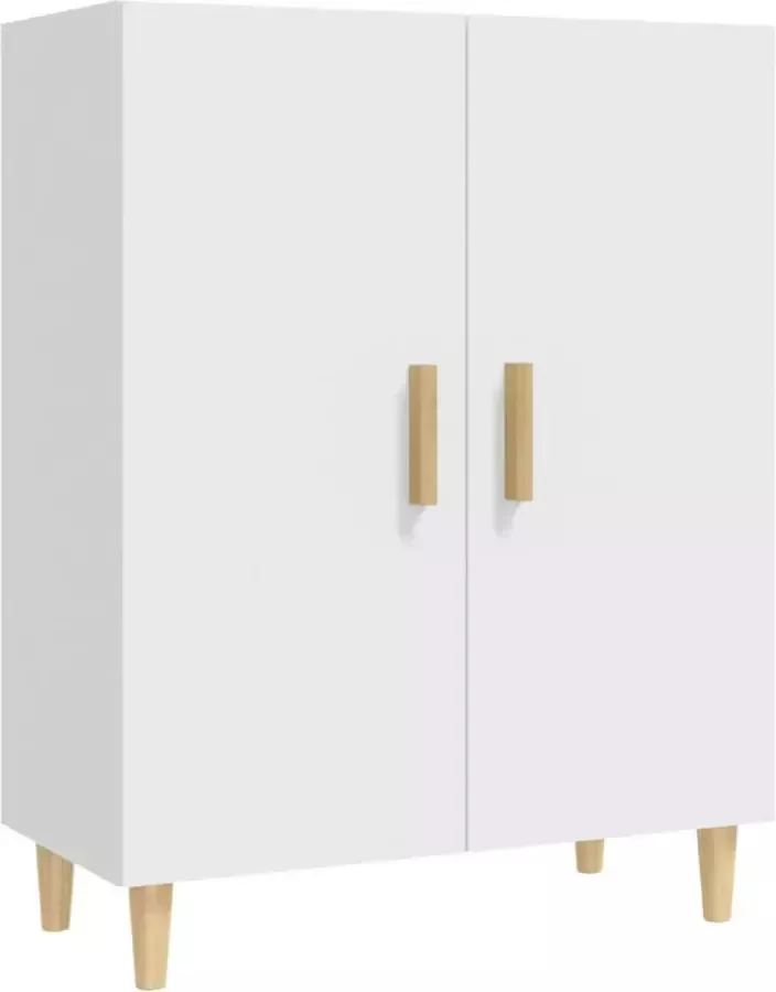 Maison Exclusive Dressoir 70x34x90 cm bewerkt hout wit