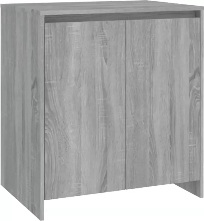 Maison Exclusive Dressoir 70x41x75 cm bewerkt hout grijs sonoma eikenkleurig