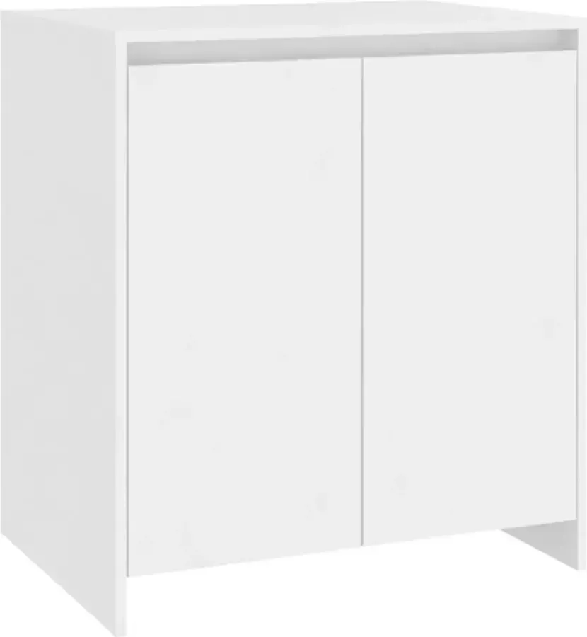 Maison Exclusive Dressoir 70x41x75 cm bewerkt hout wit