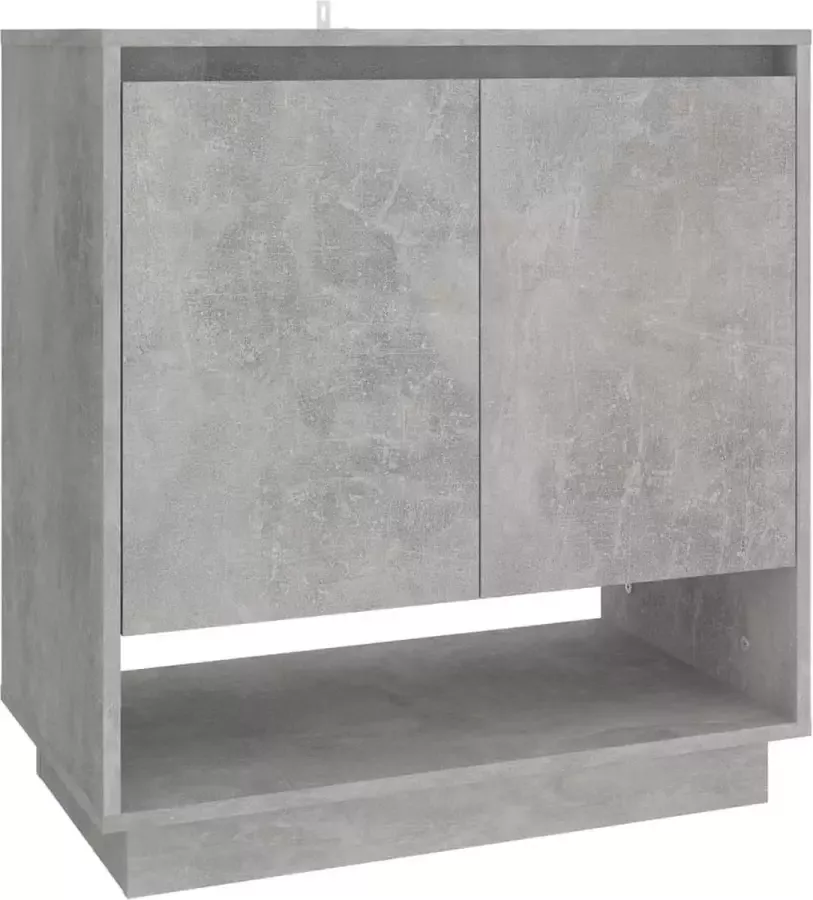 Maison Exclusive Dressoir 70x41x75 cm spaanplaat betongrijs - Foto 3