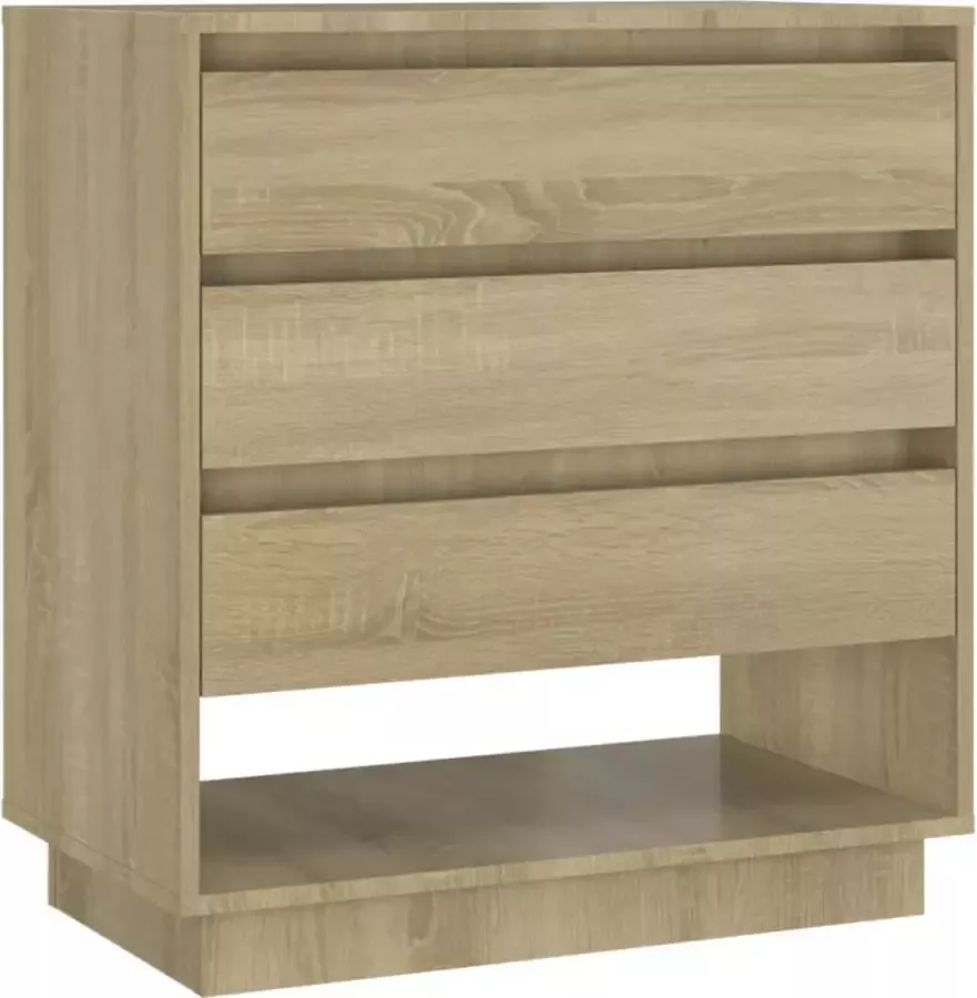 Maison Exclusive Dressoir 70x41x75 cm spaanplaat sonoma eikenkleurig