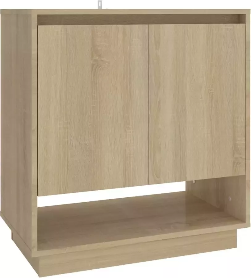 Maison Exclusive Dressoir 70x41x75 cm spaanplaat sonoma eikenkleurig - Foto 3