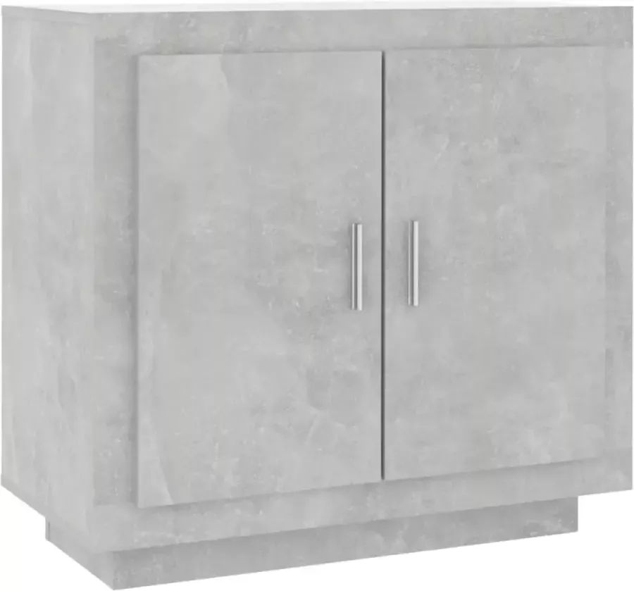 Maison Exclusive Dressoir 80x40x75 cm bewerkt hout betongrijs