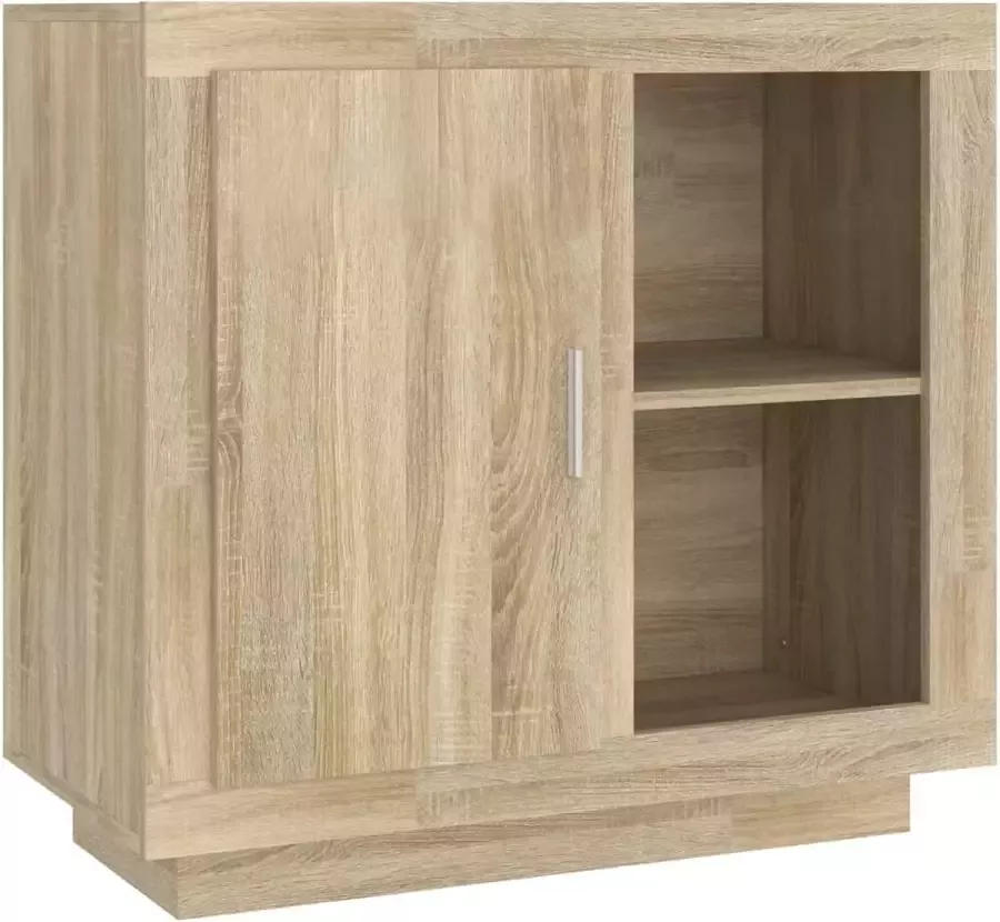 Maison Exclusive Dressoir 80x40x75 cm sonoma eikenkleurig