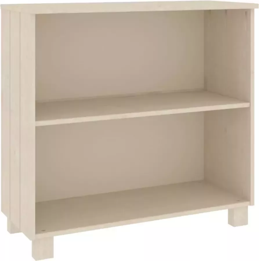 Maison Exclusive Dressoir HAMAR 85x35x80 cm massief grenenhout honingbruin - Foto 2