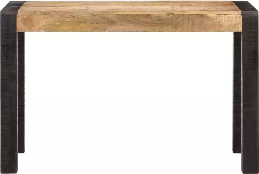 Maison Exclusive Eettafel 120x60x76 cm massief ruw mangohout