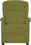 Maison Exclusive Fauteuil verstelbaar fluweel lichtgroen - Thumbnail 2