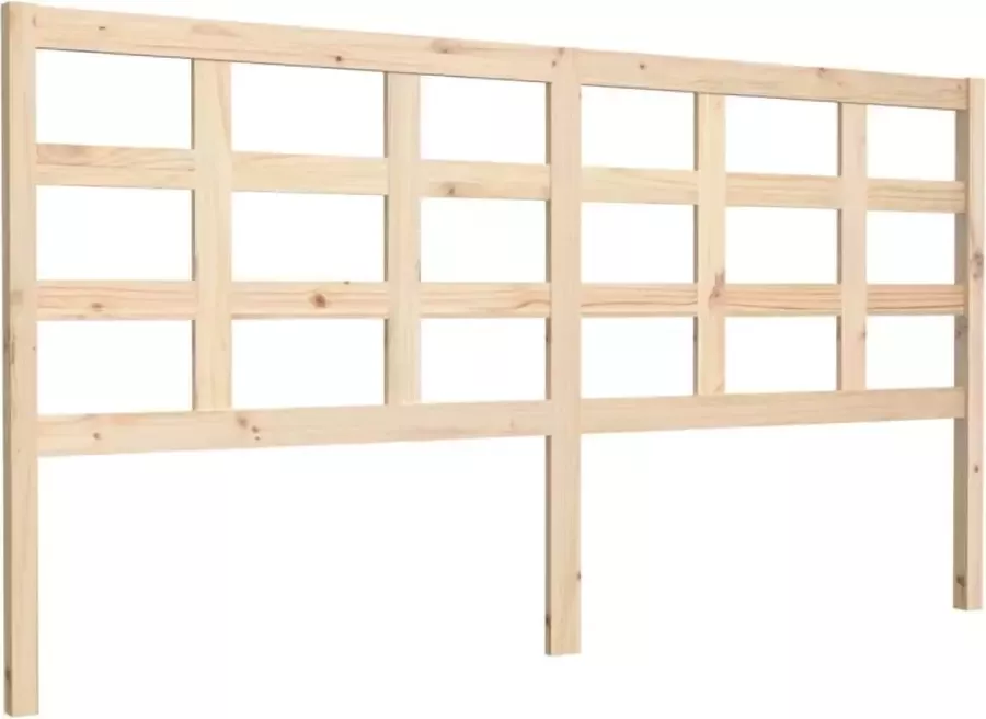 Maison Exclusive Hoofdbord 185 5x4x100 cm massief grenenhout - Foto 4