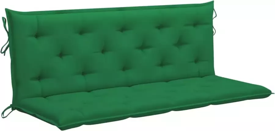 Maison Exclusive Kussen voor schommelstoel 150 cm stof groen