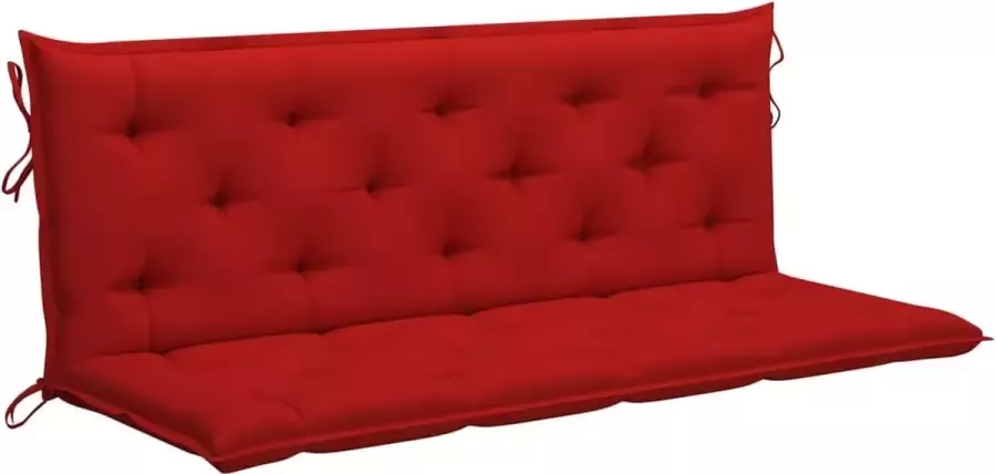 Maison Exclusive Kussen voor schommelstoel 150 cm stof rood