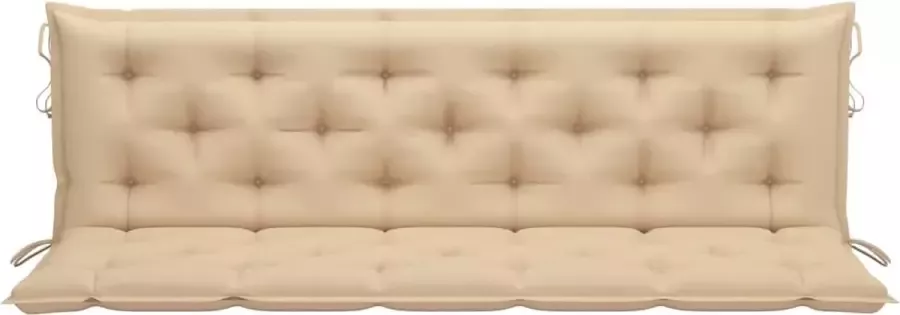 Maison Exclusive Kussen voor schommelstoel 180 cm stof beige