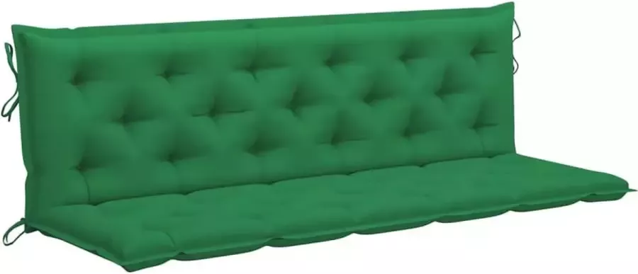 Maison Exclusive Kussen voor schommelstoel 180 cm stof groen