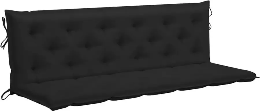 Maison Exclusive Kussen voor schommelstoel 180 cm stof zwart