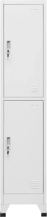 Maison Exclusive Lockerkast met 2 vakken 38x45x180 cm - Foto 1