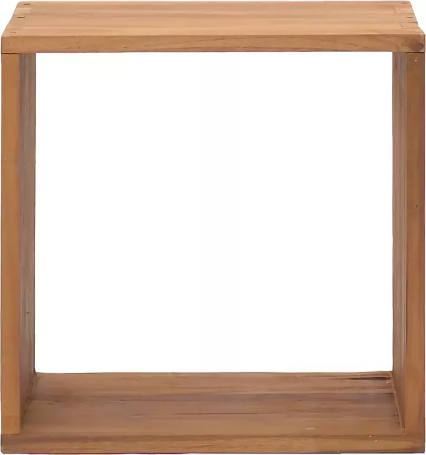 Maison Exclusive Nachtkastje 40x30x40 cm massief teakhout