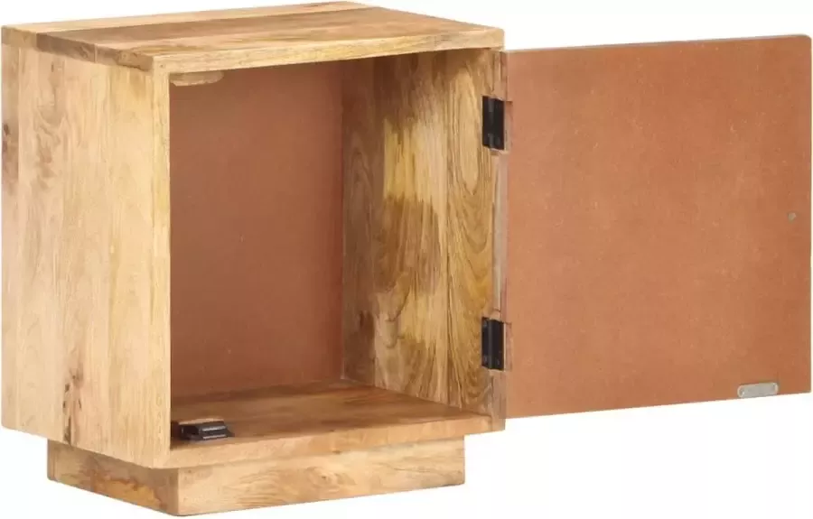 Maison Exclusive Nachtkastje 40x30x45 cm massief mangohout