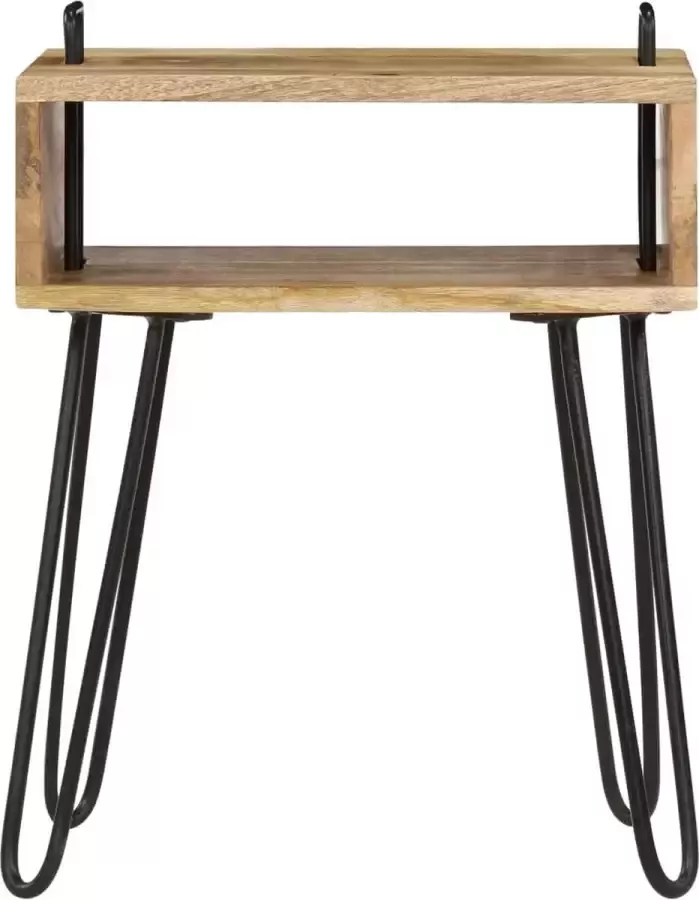 Maison Exclusive Nachtkastje 40x30x47 cm massief mangohout