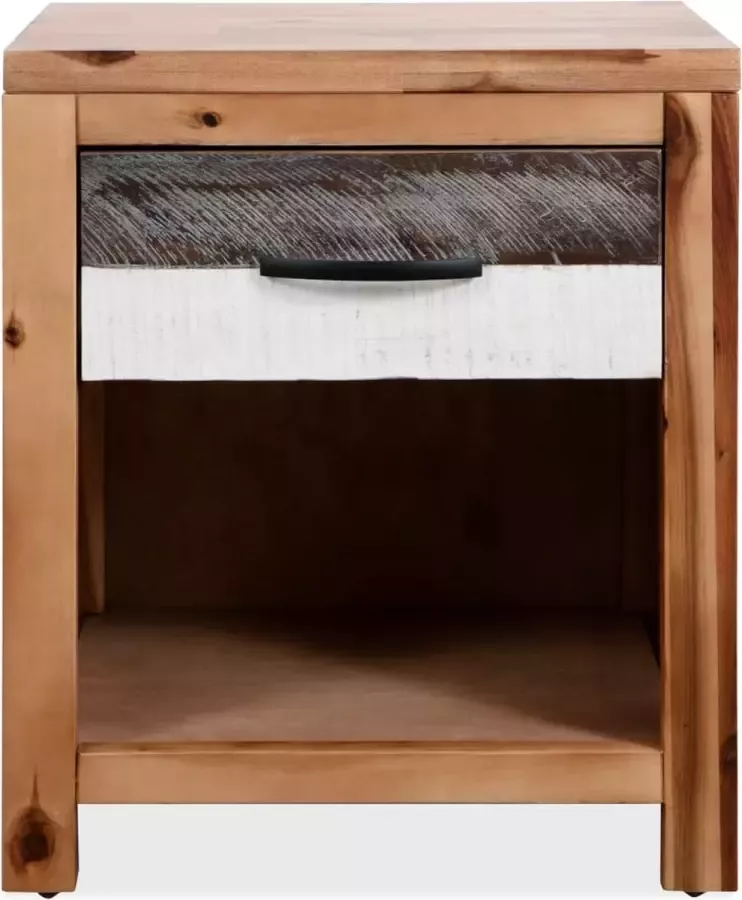 Maison Exclusive Nachtkastje 40x30x48 cm massief acaciahout