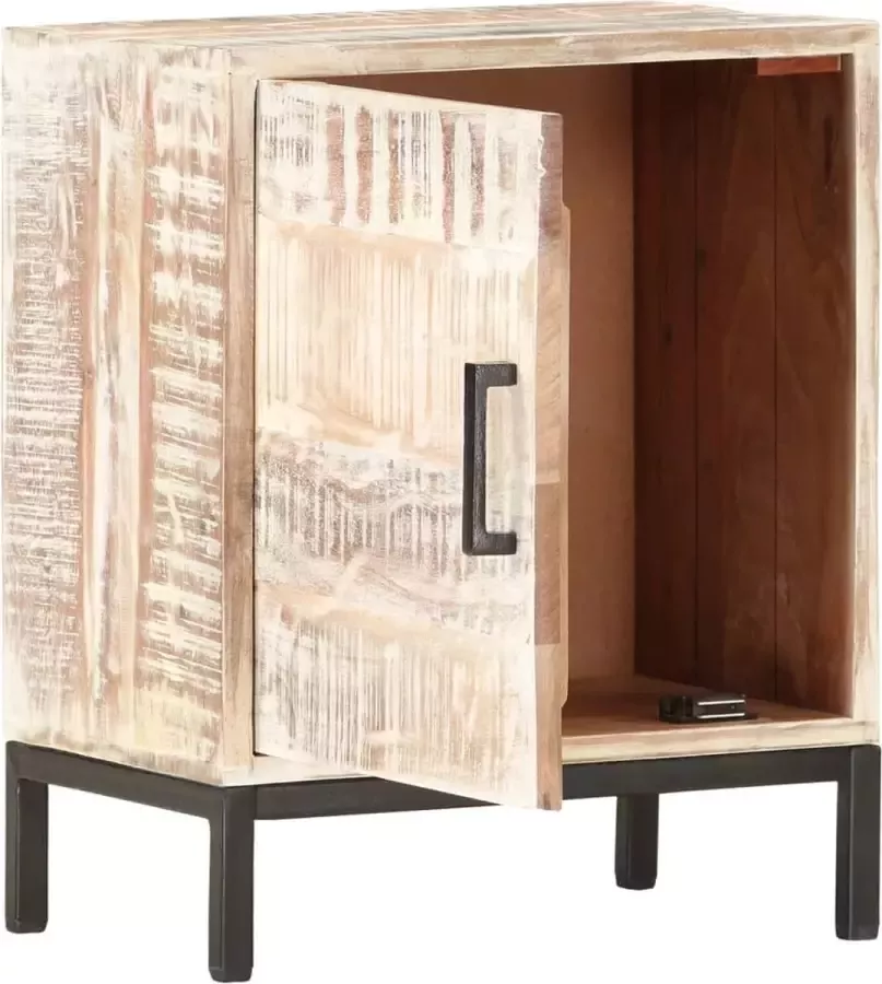 Maison Exclusive Nachtkastje 40x30x50 cm massief acaciahout