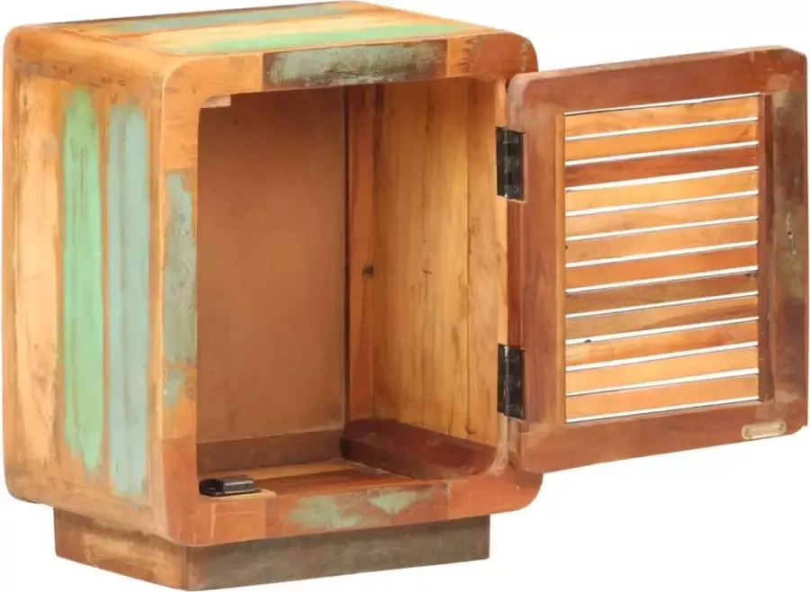 Maison Exclusive Nachtkastje 40x30x50 cm massief gerecycled hout - Foto 6