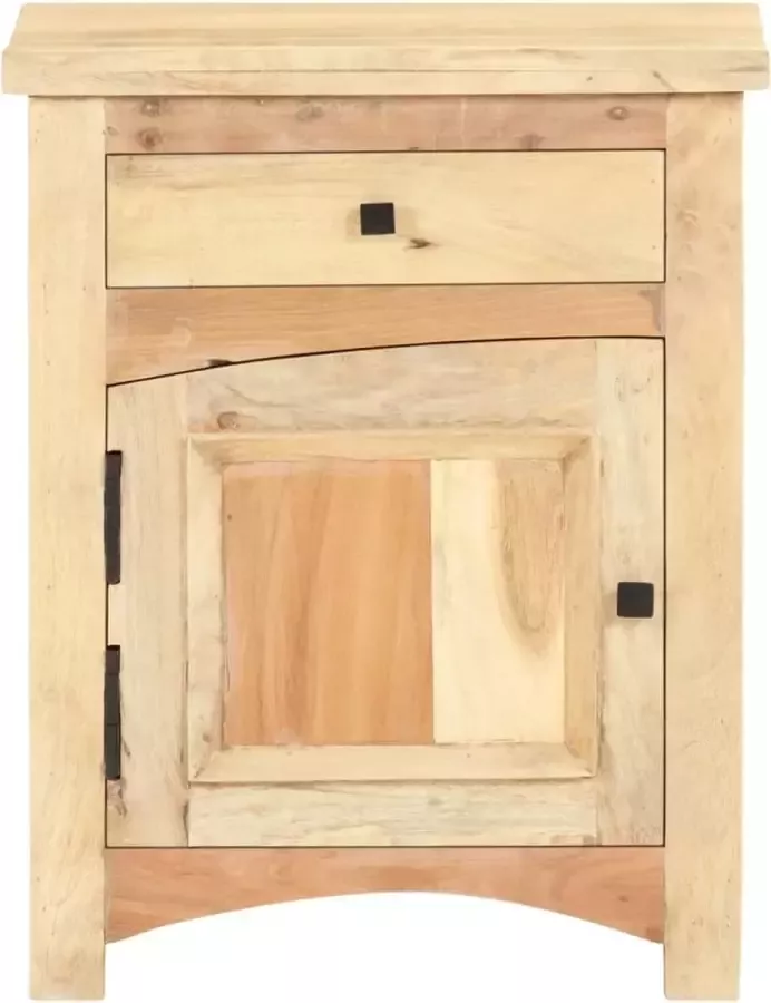 Maison Exclusive Nachtkastje 40x30x50 cm massief gerecycled hout - Foto 4