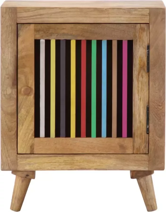 Maison Exclusive Nachtkastje 40x30x50 cm massief mangohout - Foto 9