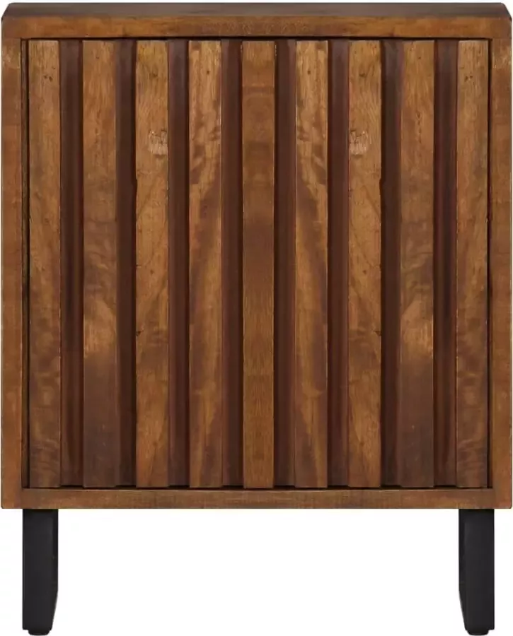 Maison Exclusive Nachtkastje 40x30x50 cm massief mangohout - Foto 4
