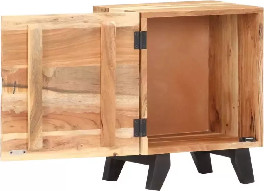 Maison Exclusive Nachtkastje 40x30x51 cm massief acaciahout