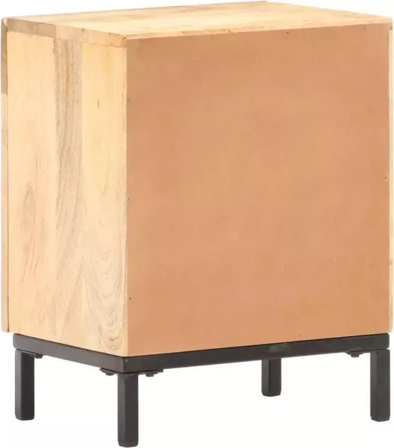 Maison Exclusive Nachtkastje 40x30x51 cm massief mangohout