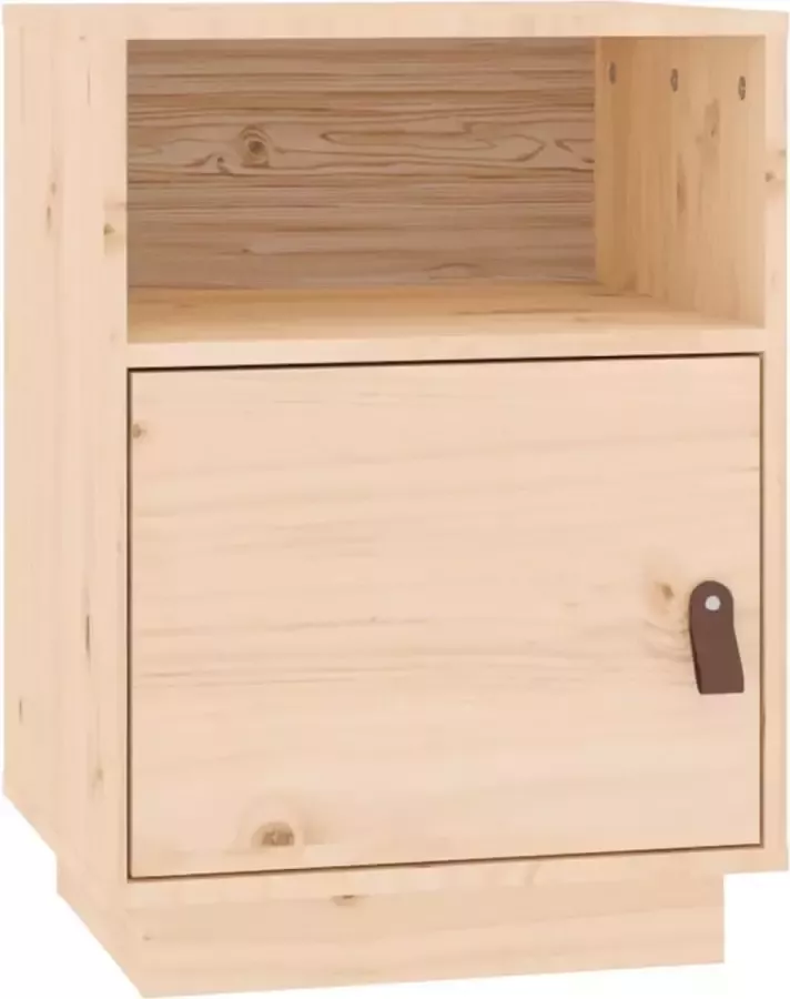 Maison Exclusive Nachtkastje 40x34x55 cm massief grenenhout - Foto 2