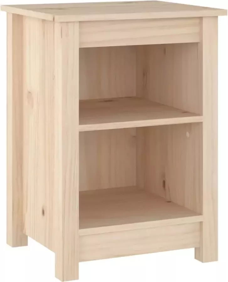 Maison Exclusive Nachtkastje 40x35x55 cm massief grenenhout