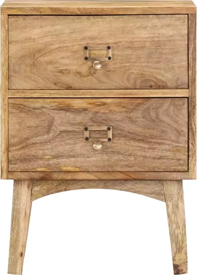 Maison Exclusive Nachtkastje 40x35x55 cm massief mangohout