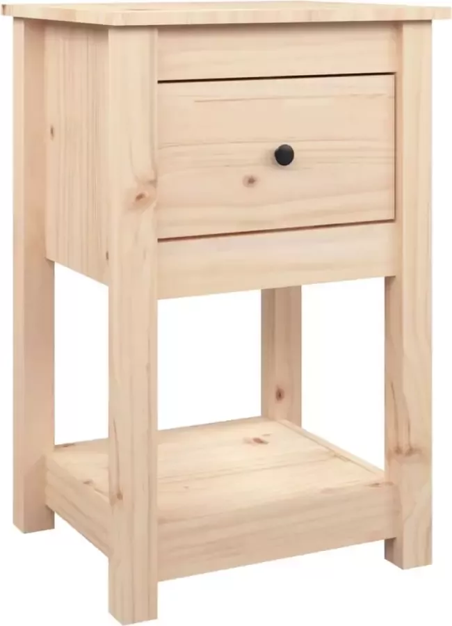 Maison Exclusive Nachtkastje 40x35x61 5 cm massief grenenhout