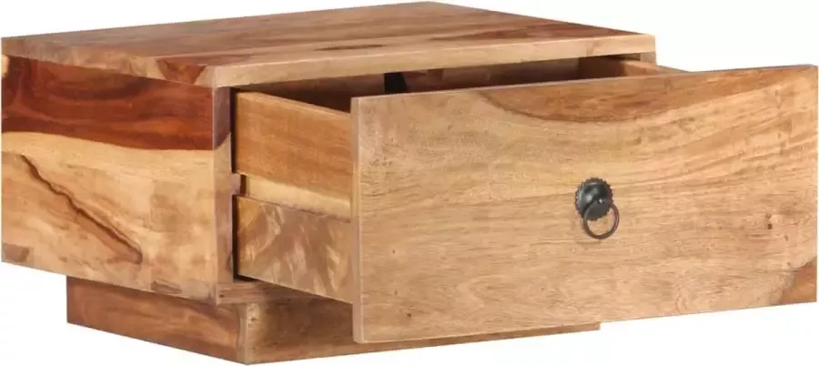 Maison Exclusive Nachtkastje 40x40x25 cm massief sheeshamhout