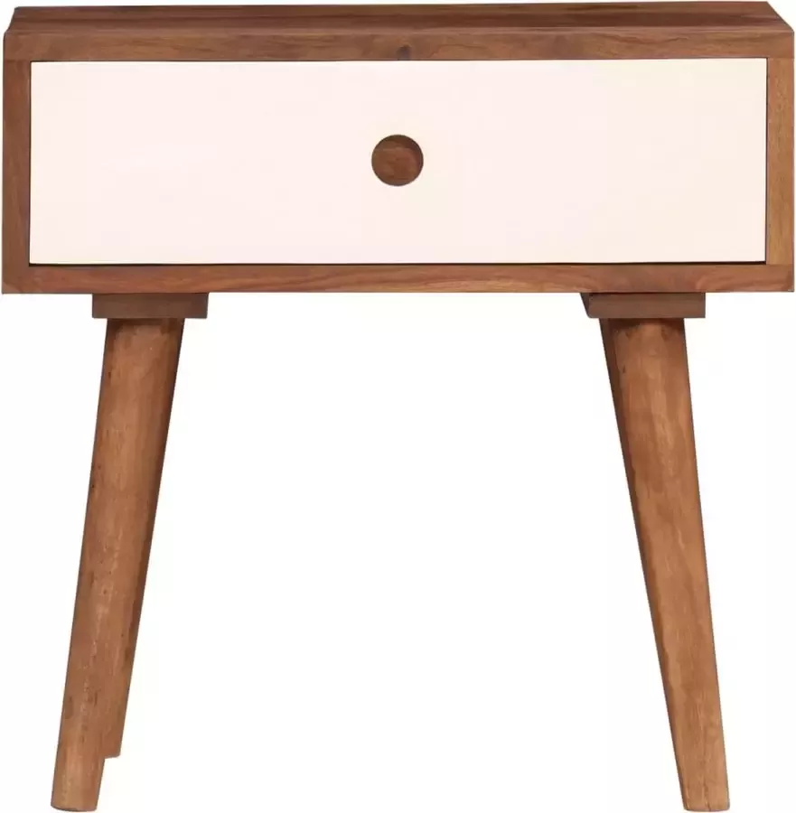 Maison Exclusive Nachtkastje 45x30x45 cm massief sheeshamhout