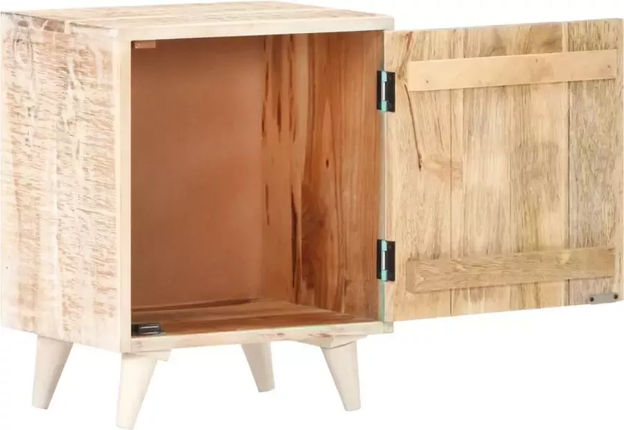 Maison Exclusive Nachtkastje bewerkt 40x30x50 cm massief acaciahout