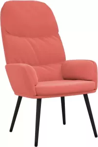 Maison Exclusive Relaxstoel fluweel roze