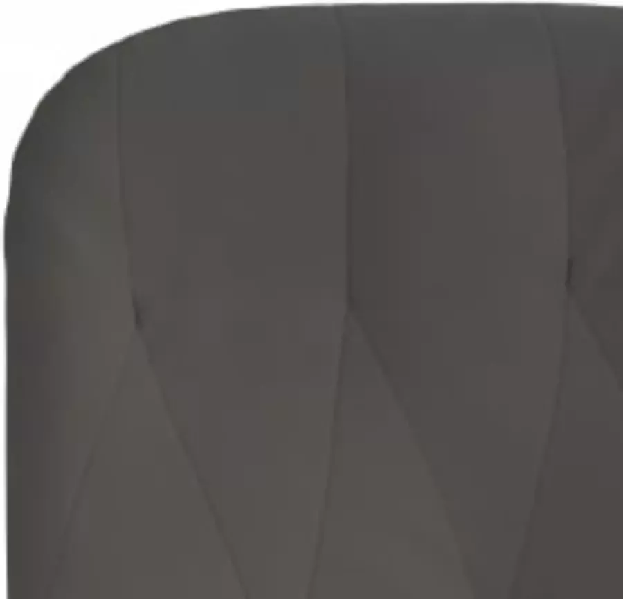 Maison Exclusive Relaxstoel met voetenbank fluweel donkergrijs