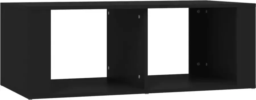 Maison Exclusive Salontafel 100x50x36 cm bewerkt hout zwart