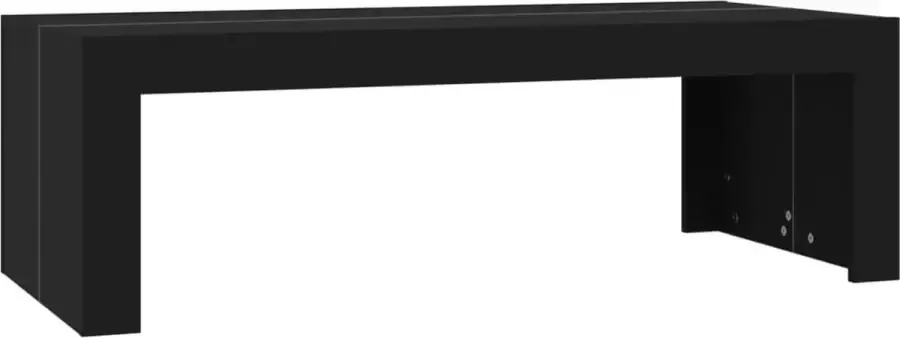 Maison Exclusive Salontafel 110x50x35 cm spaanplaat zwart