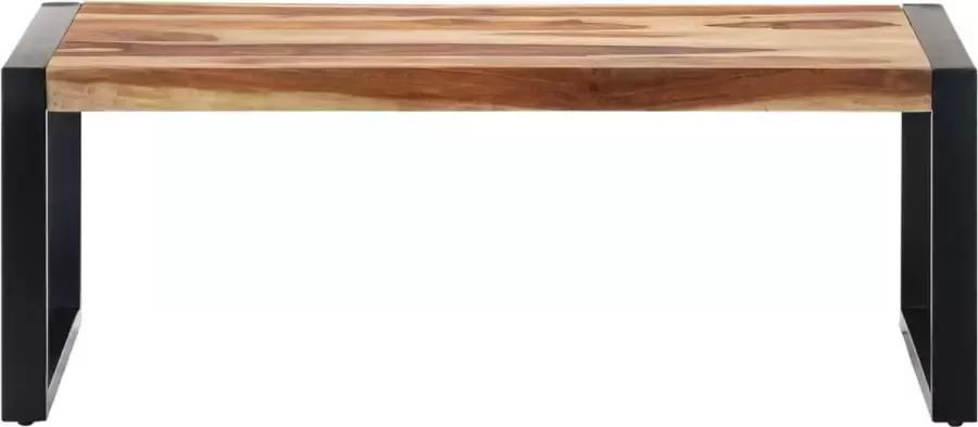Maison Exclusive Salontafel 110x60x40 cm massief sheeshamhout - Foto 3