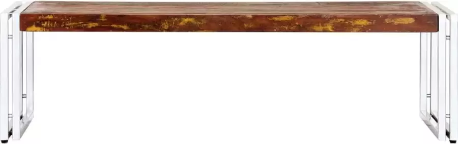 Maison Exclusive Salontafel 120x60x35 cm massief gerecycled hout