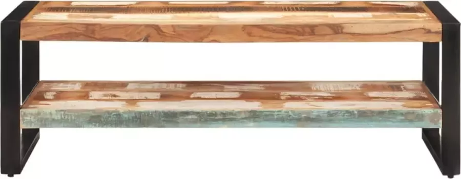 Maison Exclusive Salontafel 120x60x40 cm massief gerecycled hout - Foto 2