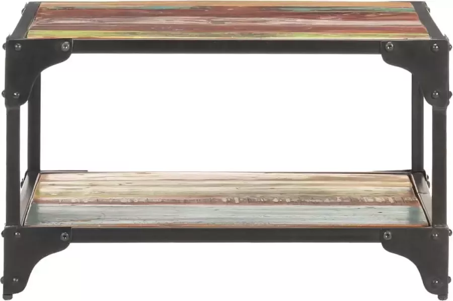 Maison Exclusive Salontafel 60x60x35 cm massief gerecycled hout