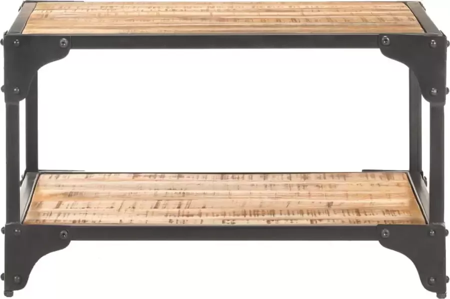 Maison Exclusive Salontafel 60x60x35 cm massief mangohout