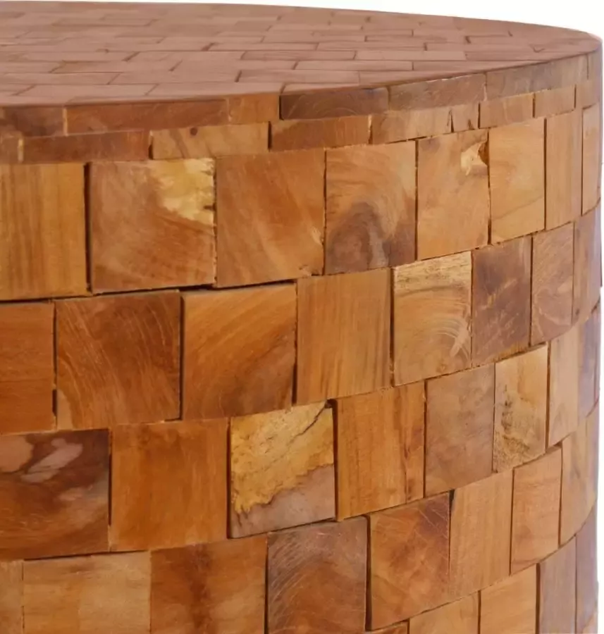 Maison Exclusive Salontafel 60x60x35 cm massief teakhout