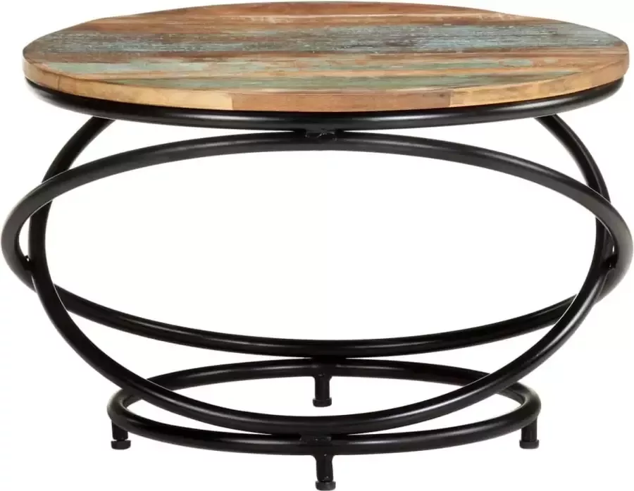 Maison Exclusive Salontafel 60x60x40 cm massief gerecycled hout
