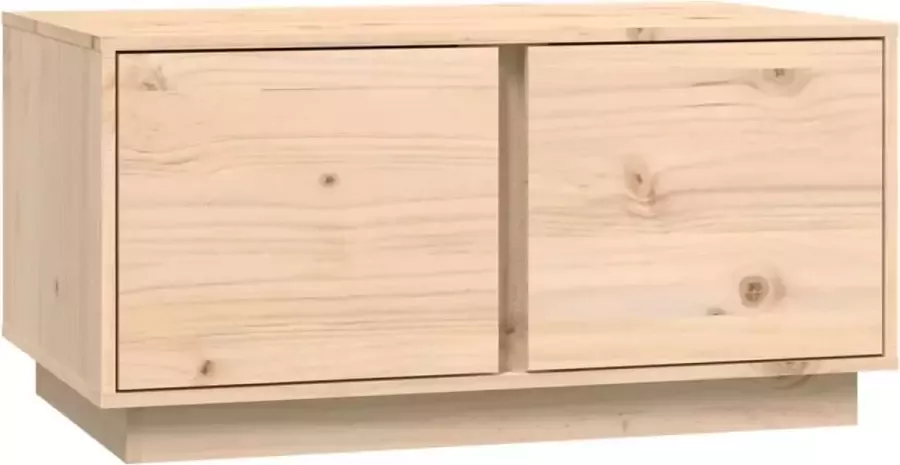 Maison Exclusive Salontafel 80x50x40 cm massief grenenhout - Foto 4