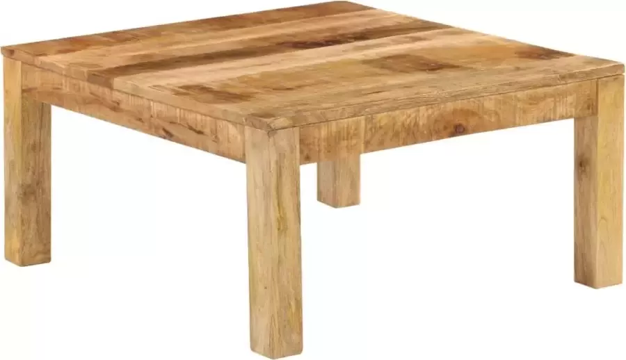 Maison Exclusive Salontafel 80x80x40 cm massief mangohout